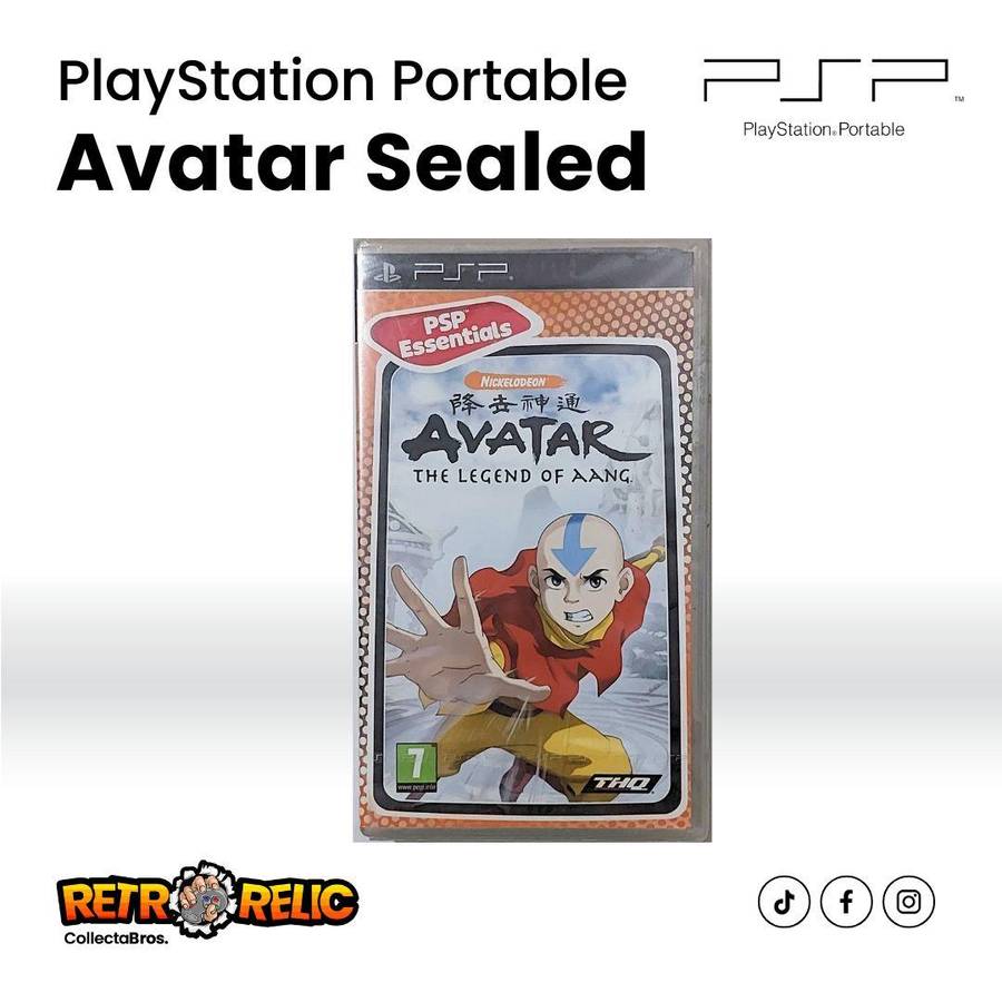 PSP Bundle with Avatar Sealed PSP Game