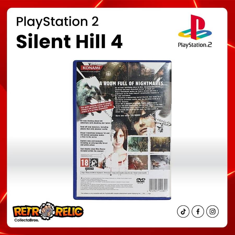 Silent Hill 4: The Room (PS2) videogame