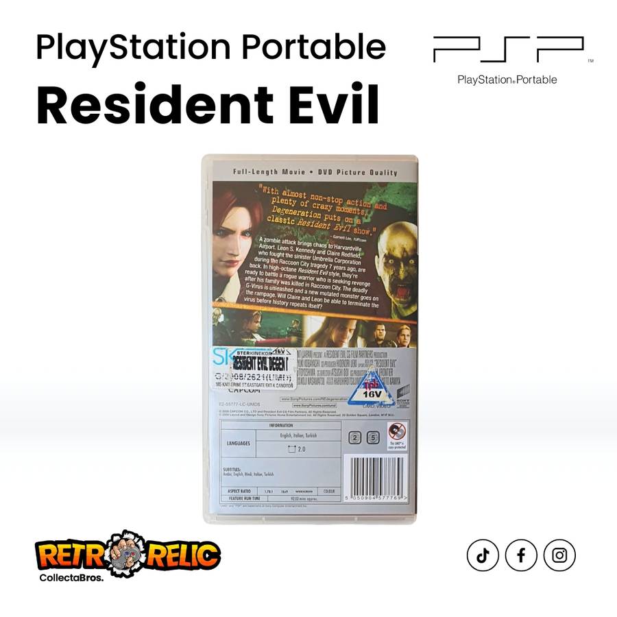 Resident Evil Degeneration (PSP) UMD Video - Pre-Owned
