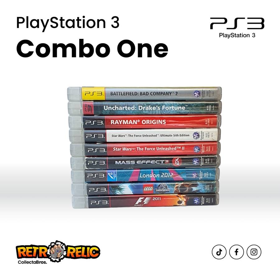PlayStation Three (PS3) Videogame Bundle One  Untested