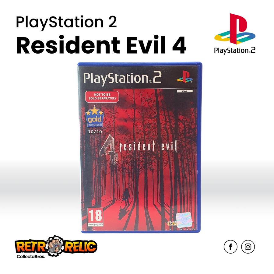 Resident Evil 4 PlayStation Two (PS2) videogame - Pre-Owned