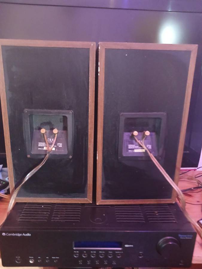 Vintage speaker book shelf Celestion DL4 series 2