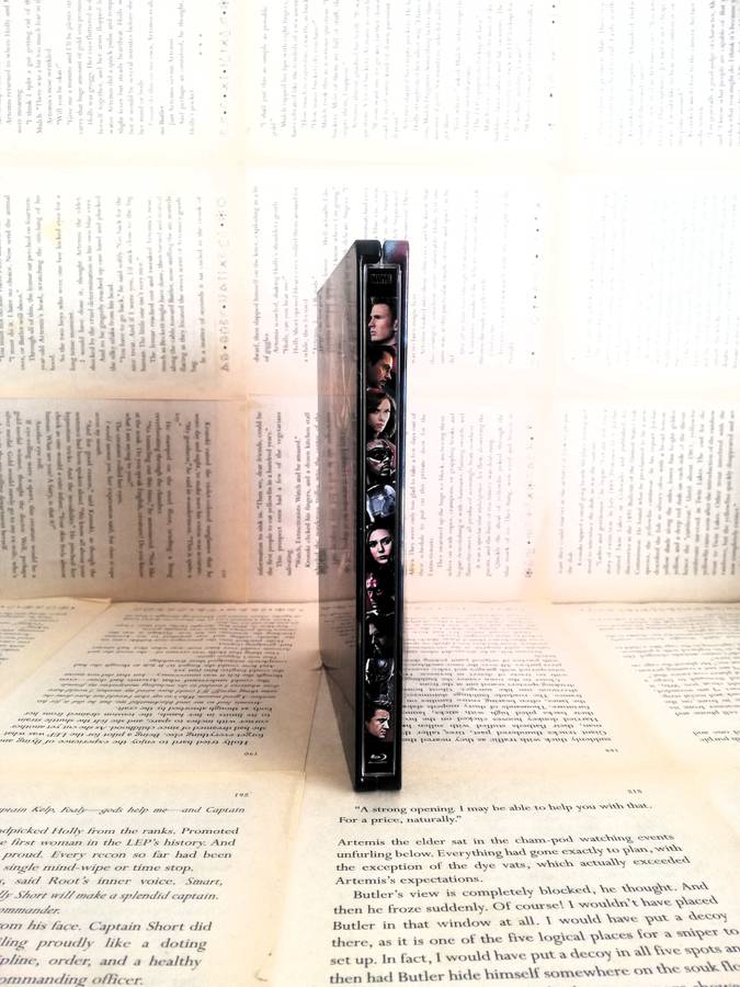 Captain America Civil War 3D + 2D Blu Ray Steelbook [Blu-ray]