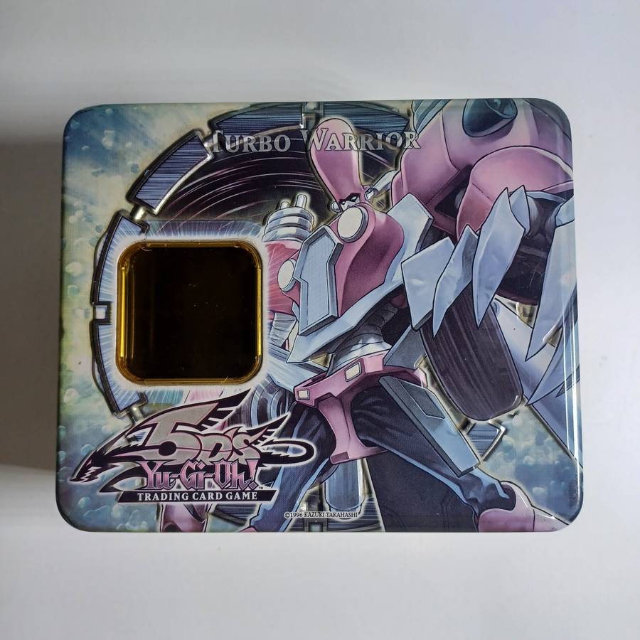 Collectible Yu-Gi-Oh TCG tin: Turbo Warrior 2008 (empty)