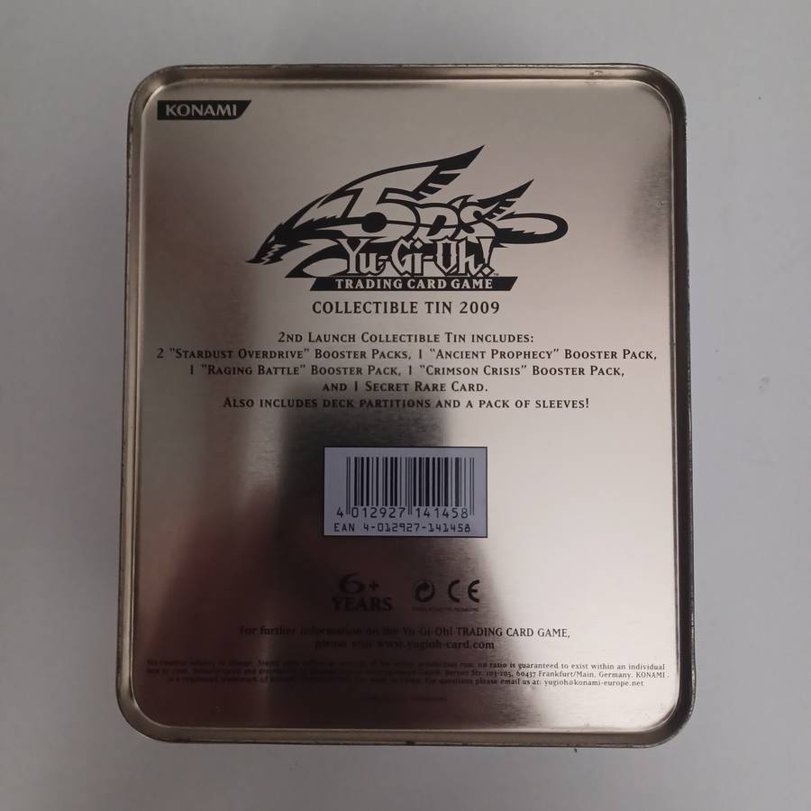 Yu-Gi-Oh! Trading Card Game Collectors Tin EARTHBOUND IMMORTALS 2009 (empty)
