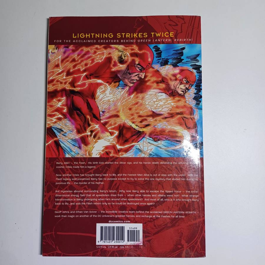 Flash Rebirth Comic  by Geoff Johns (Author), Ethan Van Sciver (Illustrator)