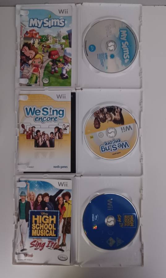 8 x Nintendo Wii Games Bundle (all tested working)