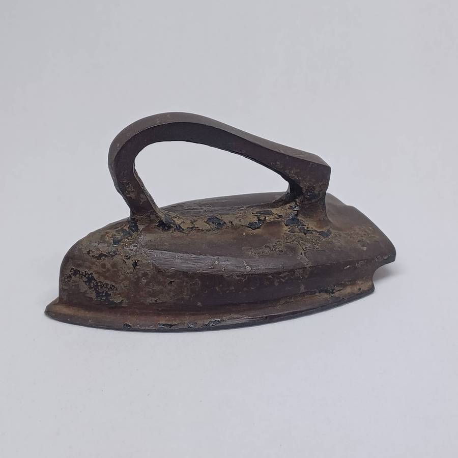 Vintage Miniature Flat iron - "sad iron" .