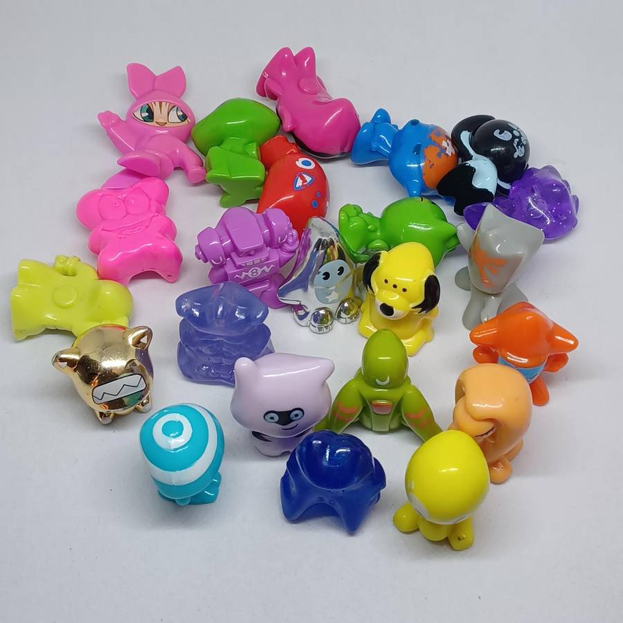 collection of Gogo's Crazy Bone vintage and modern mix