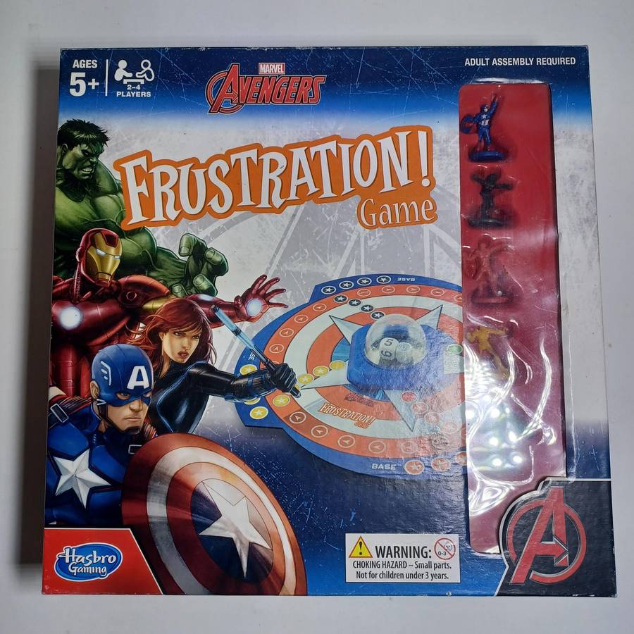 Hasbro Marvel Avengers Frustration Game Complete