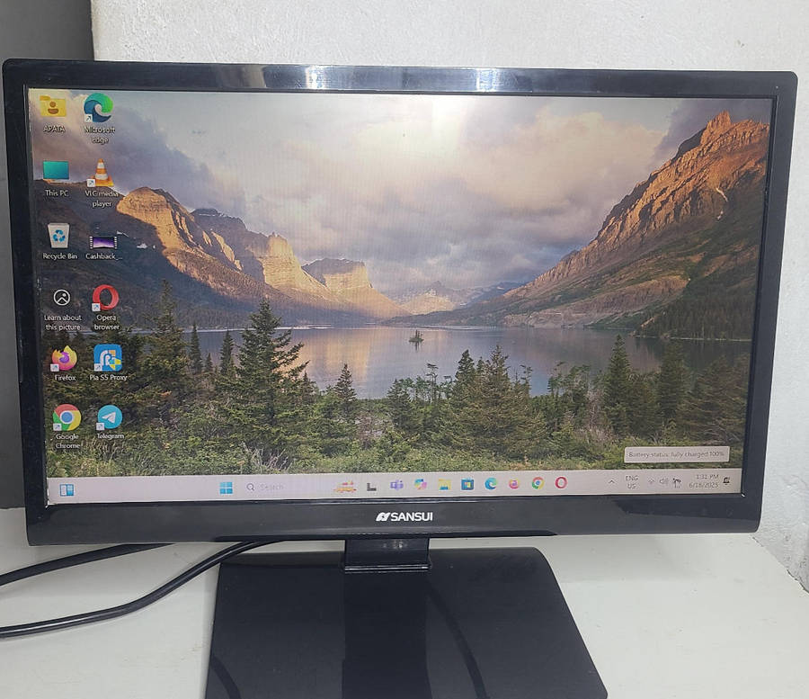 SANSUI LED MONITOR 20inch HDMI screen