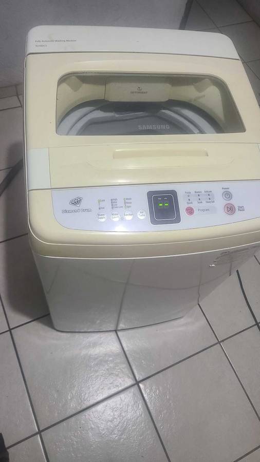 Samsung WA80G5 8KG top loader washing machine