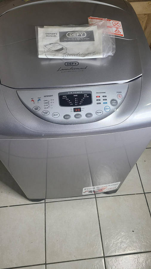 13kg defy top loader washing machine