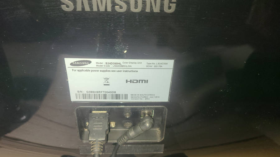 Samsung 24-inch HDMI Monitor