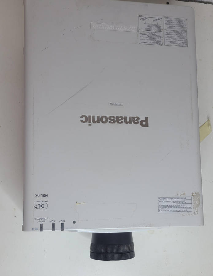 Panasonic Projector PT-DZ750 projector