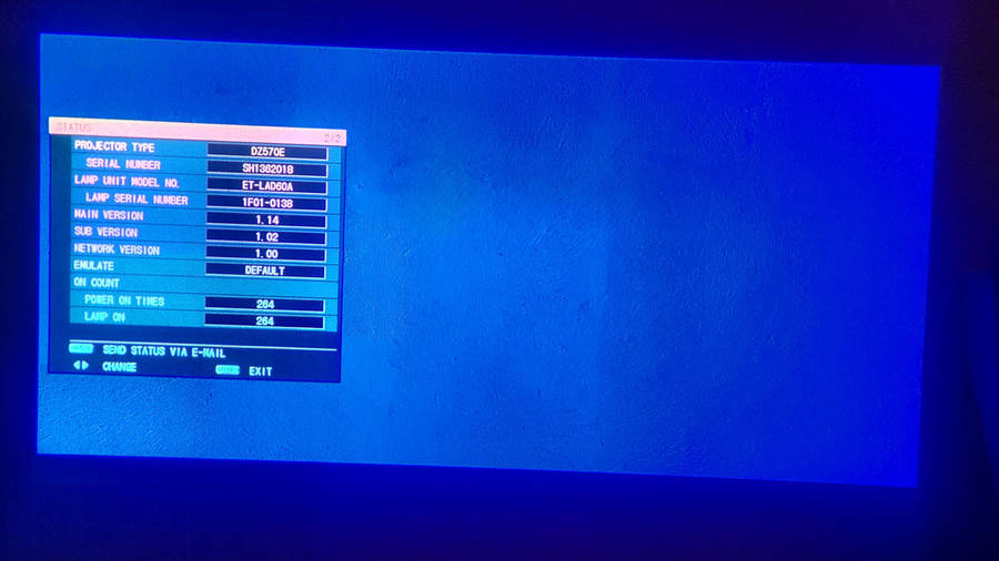 Panasonic Projector PT-DZ750 projector