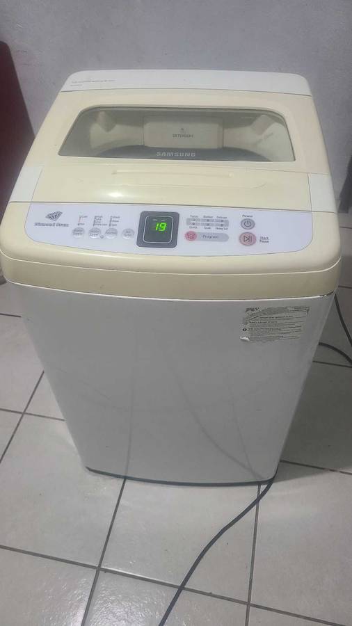 Samsung WA80G5 8KG top loader washing machine