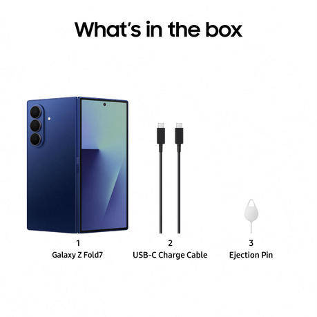 Samsung Galaxy Z Fold7 5G 512GB Dual Sim Blue Shadow