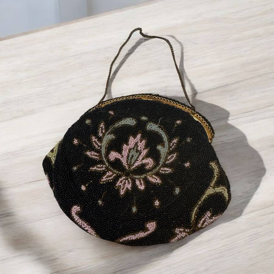 French hand made vintage purse