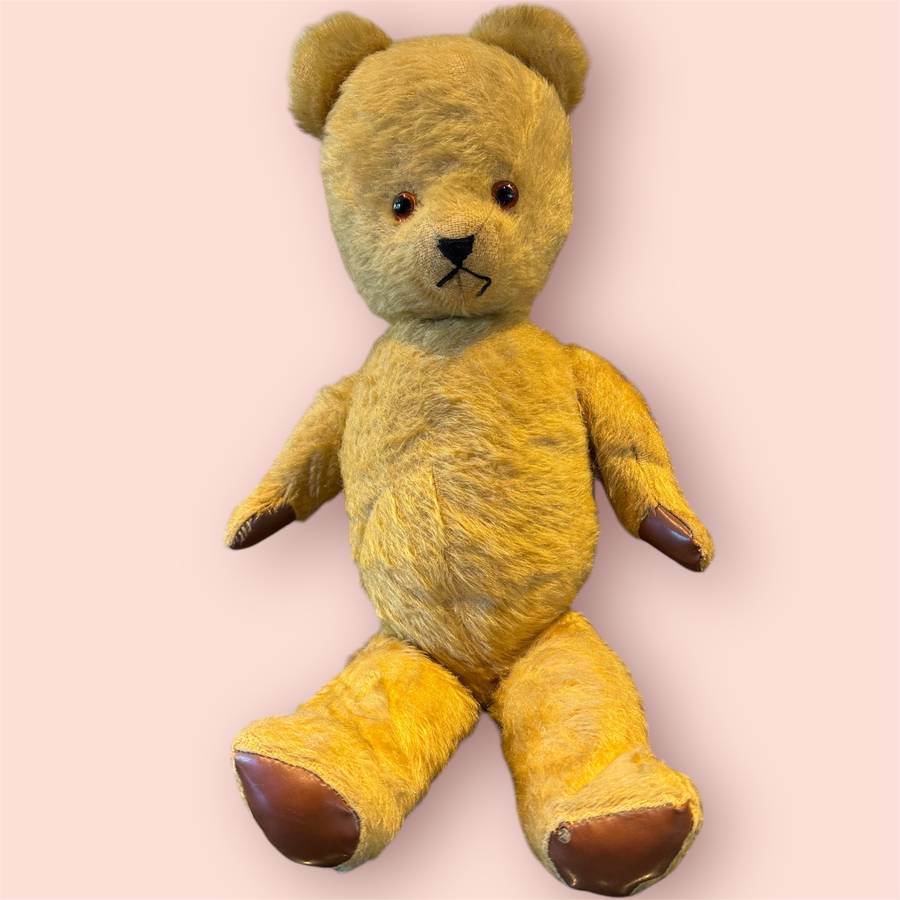 Antique mohair teddy bear