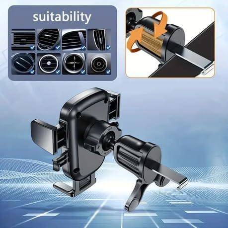 Car Mounted Mobile Phone Holder Navigation, Indoor Outdoor Air Vents