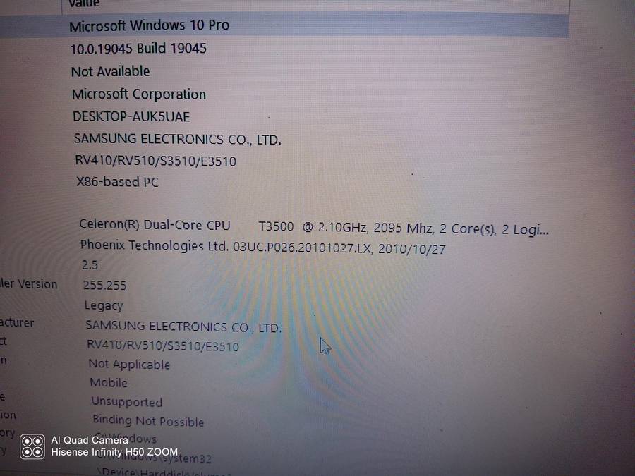 Samsung NP-R510 Laptop (Great Notebook for student or work) **Warranty**