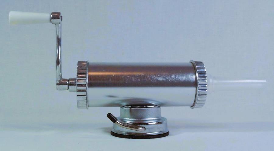 KitchenCraft Home Made manual sausage maker With Suction Base