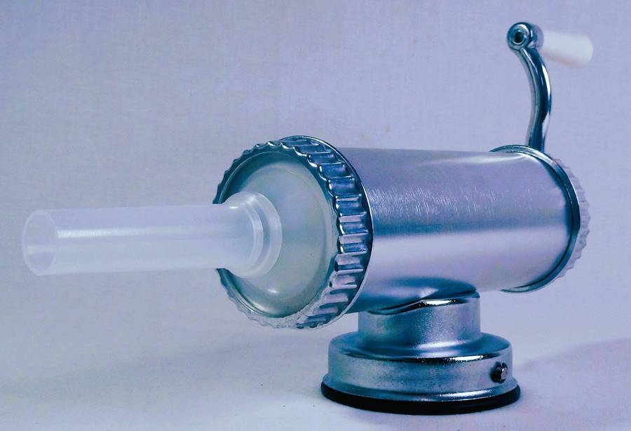 KitchenCraft Home Made manual sausage maker With Suction Base
