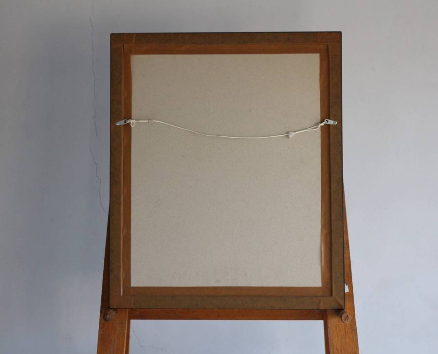 Painting by Lucy.M.Wiles - Little Boy And Girl with white Ducks