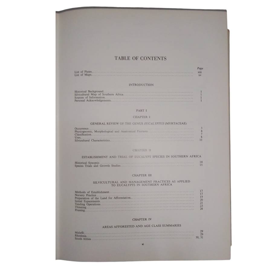 1977 Tree Planting in South Africa, Vol 1 & 2 The Pines  & The Eucalypts By R.J Poynton Hardcover w/