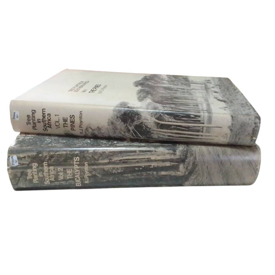 1977 Tree Planting in South Africa, Vol 1 & 2 The Pines  & The Eucalypts By R.J Poynton Hardcover w/