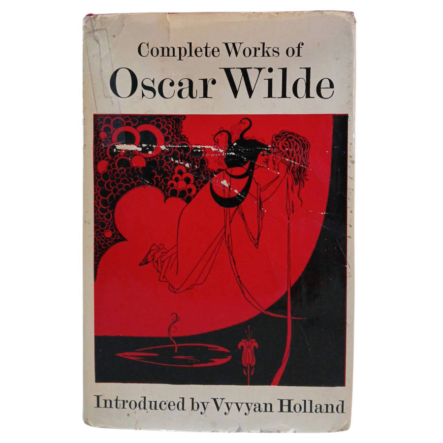 1975 Complete Works of Oscar Wilde by Vyvan Holland Hardcover w/Dustjacket