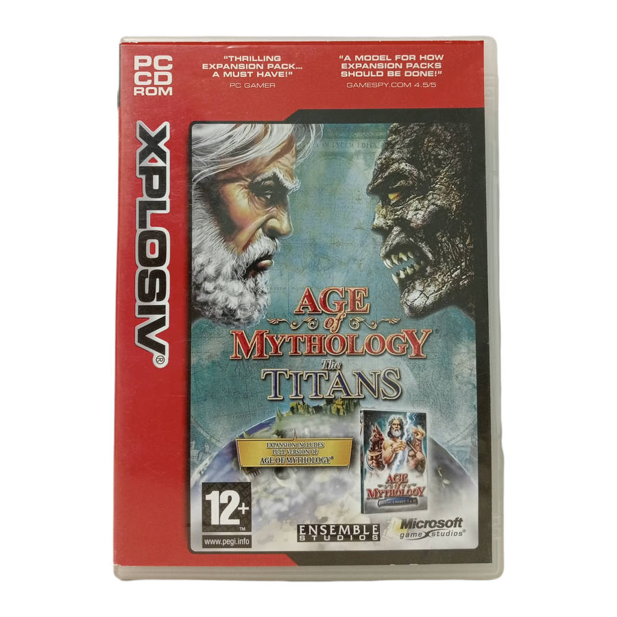 Age of Mythology - The Titans PC (CD)