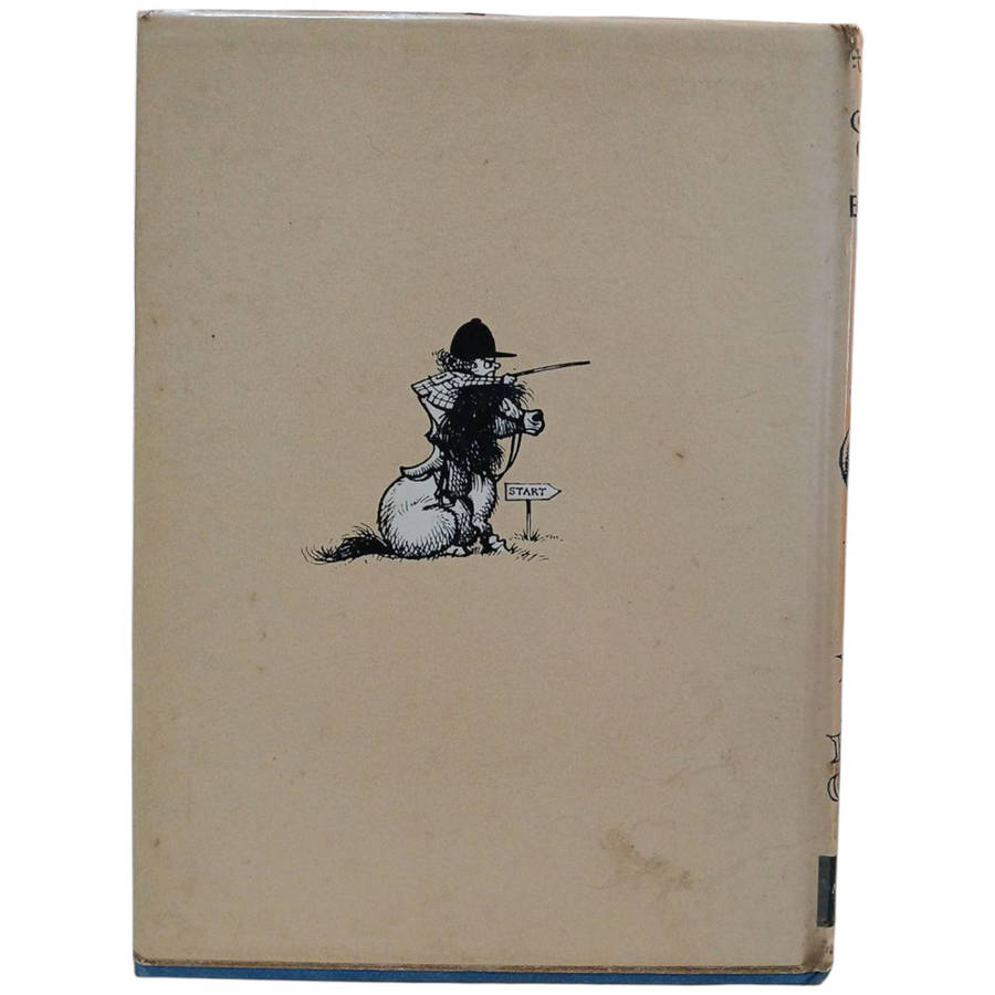 1962 Leg at Each Corner, Thelwell's Complete Guide to Equitation by Norman Thelwell Hardcover w/Dust