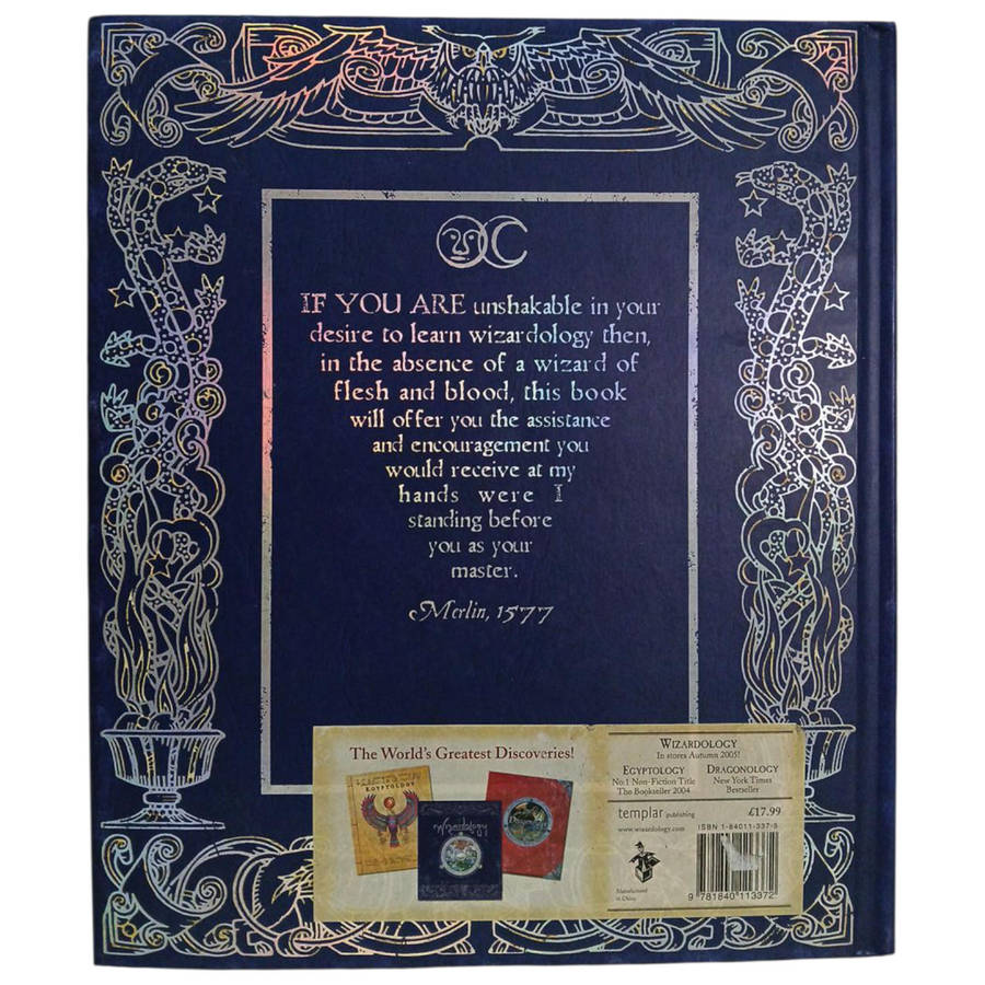 2005 Wizardology, The Book of the Secrets of Merlin by Dugald A. Steer Hardcover w/o Dustjacket