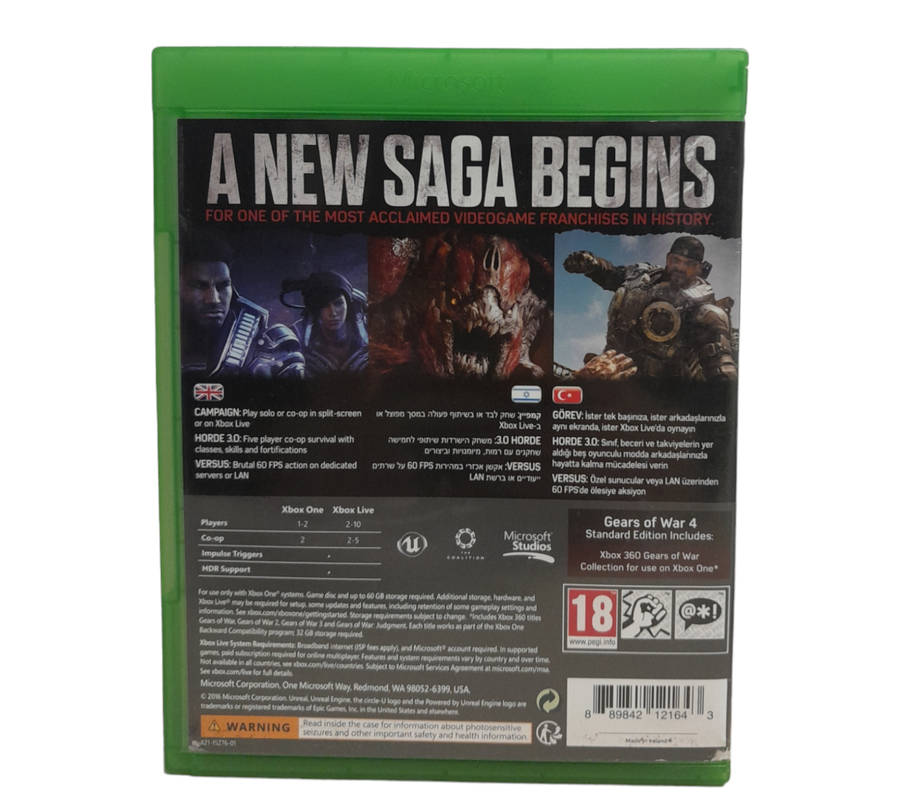 Gears Of War 4 Xbox One