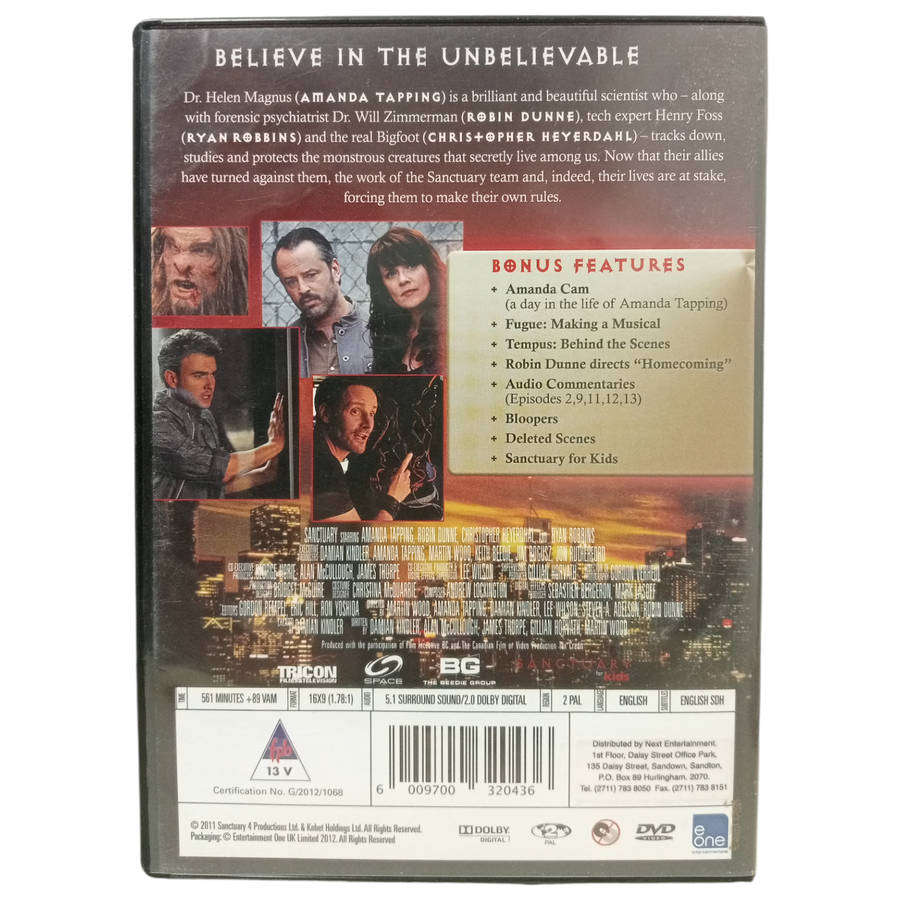 Sanctuary - The Complete Fourth Season