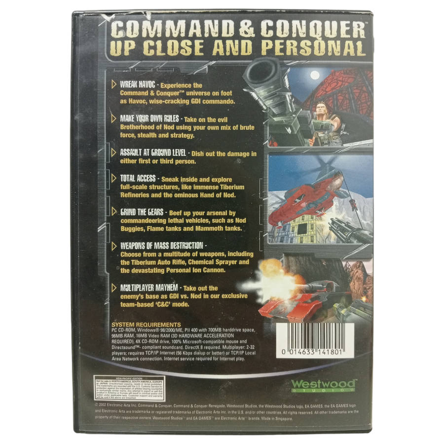 Command & Conquer - Renegade PC (CD)