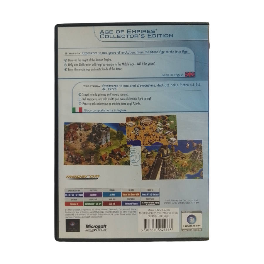 Age Of Empires Collector's Edition PC (DVD)