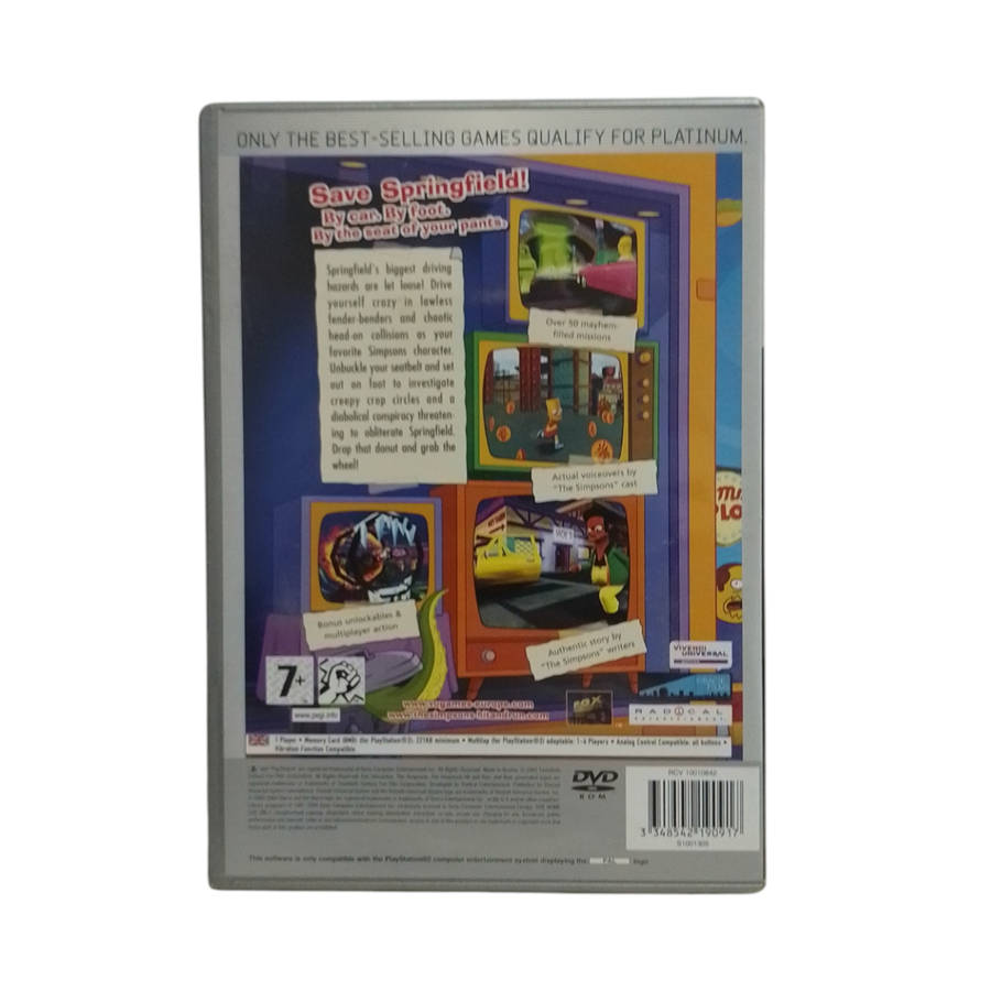 The Simpsons - Hit And Run PlayStation 2