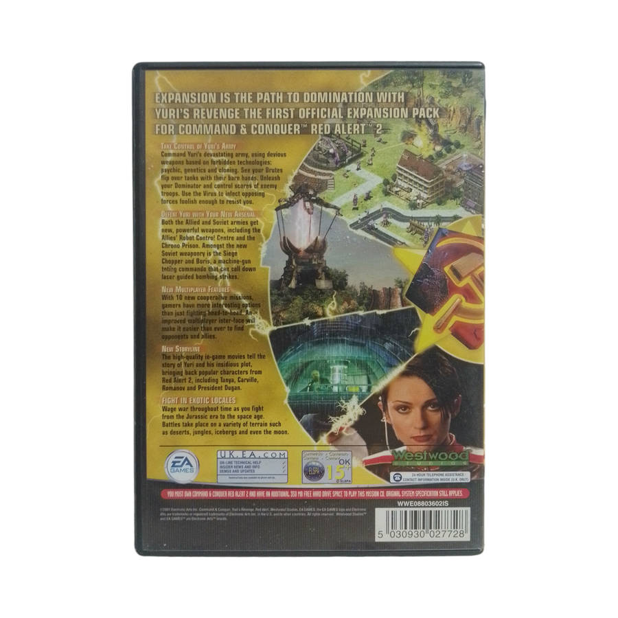 Command & Conquer - Red Alert 2 Yuri's Revenge PC (CD)