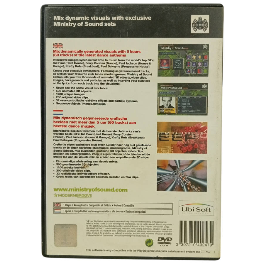 Ministry Of Sound Edition - PS 2