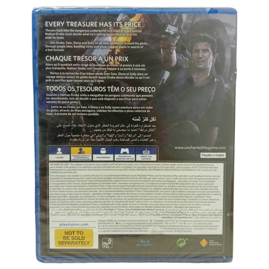 Uncharted 4 - A Thief's End PlayStation 4 [Factory sealed]