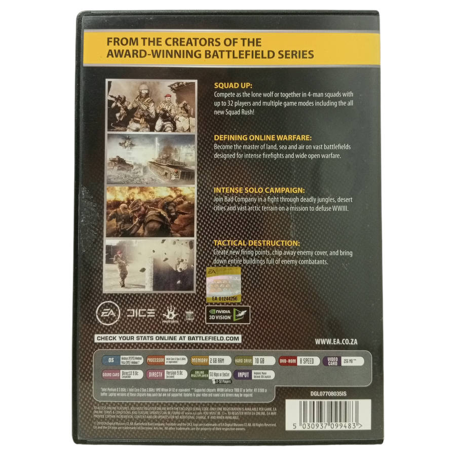 Battlefield - Bad Company 2 PC (DVD)