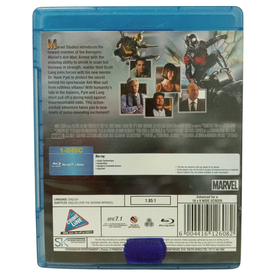 Ant-Man Blu-Ray