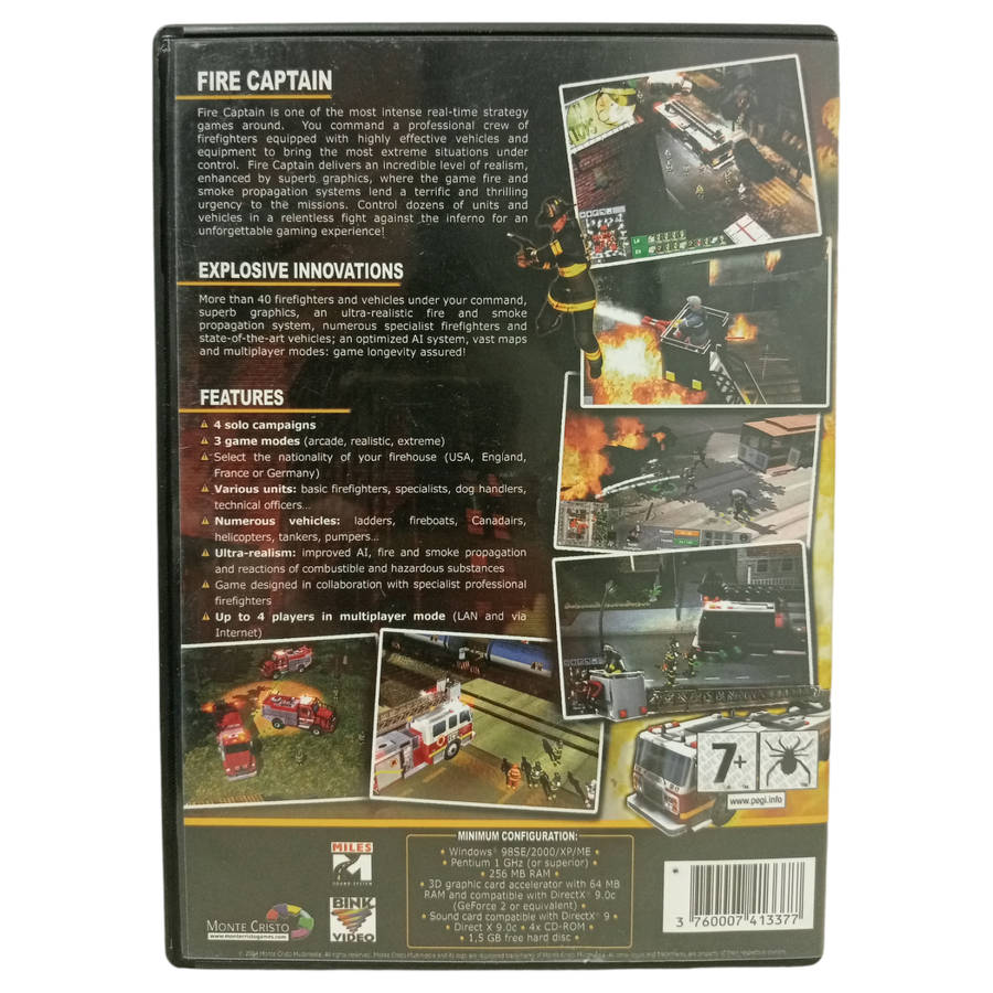 Fire Captain PC (CD)