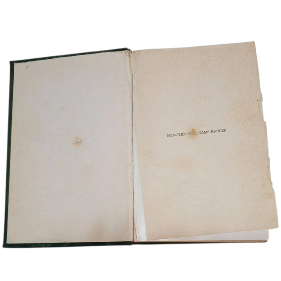 1967 Memories of a Game Ranger By Harry Wolhuter Hardcover w/o Dustjacket