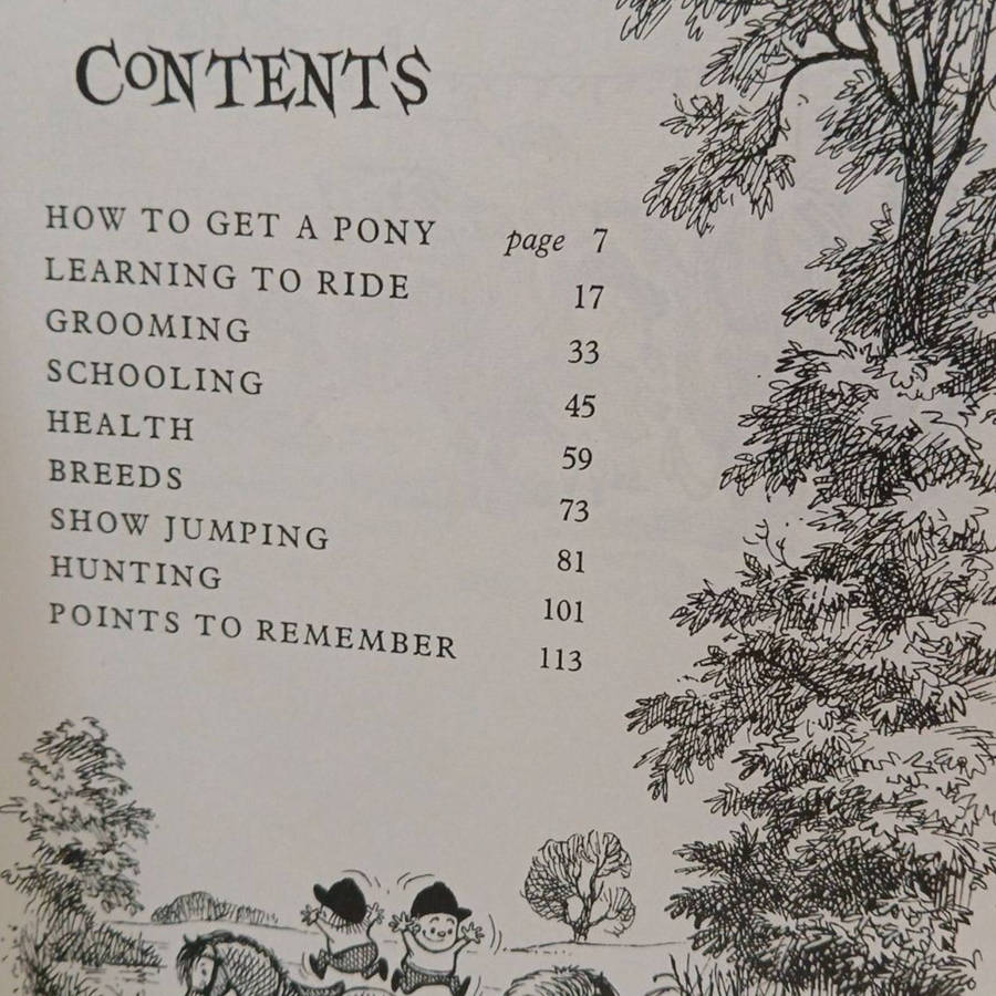 1962 Leg at Each Corner, Thelwell's Complete Guide to Equitation by Norman Thelwell Hardcover w/Dust