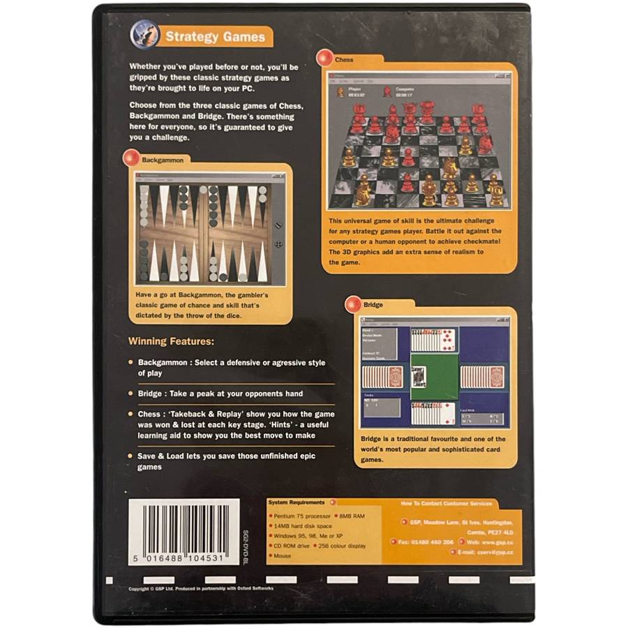 Strategy Games PC (CD)