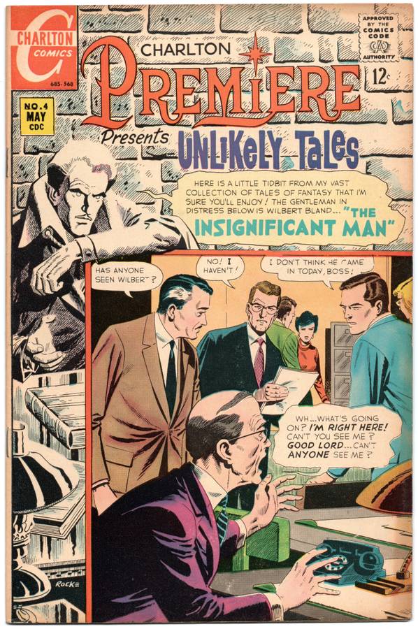 1968 Charlton Premiere Issue 4 NM Softcover